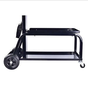 Carro de Soldadura Industrial de Metal Resistente con Soporte para Cilindro de Gas, Carro de Taller de Cuatro Ruedas para Herramientas GARWMW000 - Product Image 6