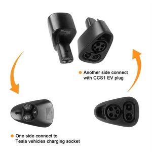 Convertisseur de puissance de charge rapide pour véhicule électrique personnalisé 250A Adaptateur de chargeur de véhicule électrique avec prise d'entrée CCS1 Prise de sortie NACS État neuf - Product Image 1