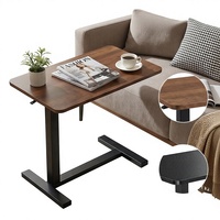 Mesa de ordenador elevable de madera personalizable y sencilla para apartamentos pequeños, dormitorios, mesita de noche, escritorio de descanso y mesa de café