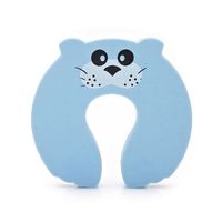 MM-BSP012 de sécurité de porte d'animal de bande dessinée bouchon de porte de sécurité de bébé de mousse molle pour des bébés