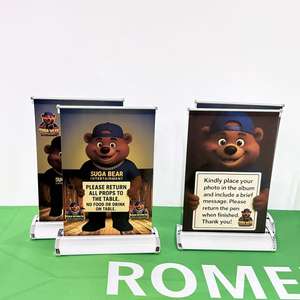 A4 Draagbare Retractiele Roll-Up Banner van Aluminium voor Reclame en Promoties - Product Image 1