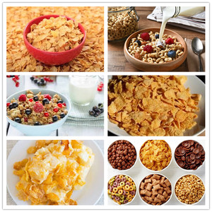 Automatic Fragrant Baked <strong>Cereals</strong> <strong>Puff</strong> Corn Flakes Machine Production Facility Line Plant - Product Image 2