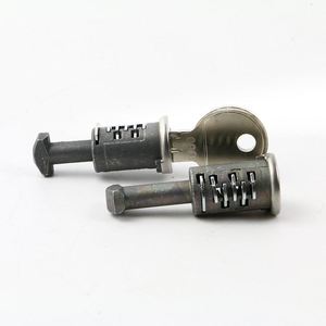 लिंक-छत रैक लॉक कोर कुंजी के साथ जस्ता मिश्र धातु लॉक सिलेंडर - Product Image 5