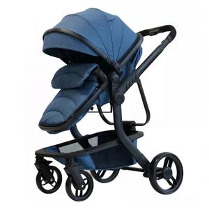 Ensemble poussette pliable 3 en 1 bon marché pour nouveau-né et bébé poussette siège auto poussette portable de voyage pour bébé de 0 à 36 mois - Product Image 2