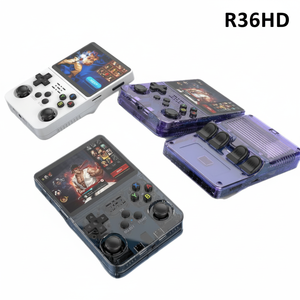 <span class=keywords><strong>Promotion</strong></span> LR R36HD Console de jeu <span class=keywords><strong>portable</strong></span> rétro HQ OS Écran HD IPS de 3,5 pouces Résolution 640x480 Batterie intégrée de 3500 mAh 10000 jeux - Product Image 1