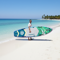 Planche de paddle gonflable en PVC pliable et durable, très demandée, acceptant les commandes OEM/ODM