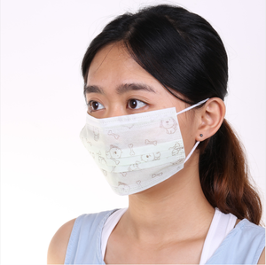 Nhà Sản Xuất Giá Rẻ Mô Hình Dùng Một Lần Màu Hồng <span class=keywords><strong>3</strong></span> Ply In Thiết Kế Mặt Nạ Ngụy Trang Vòng Tai - Product Image 5