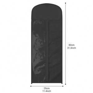 Sac de rangement pour perruques et extensions capillaires, anti-poussière, avec cintre intégré - Product Image 5