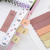 Baru Tiba Perekat Mandiri Morandi Kertas Berwarna Memo Pad Sticky Note Set