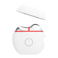 Outil de massage facial électrique Gua Sha 5 couleurs, rechargeable et chauffant, pour le cou et le visage