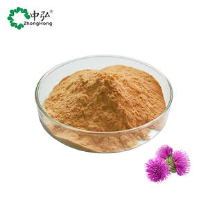 Оптовая цена, порошок силимарина, экстракт расторопши для функционального питания и медицинских продуктов, растительный экстракт - Product Image 2