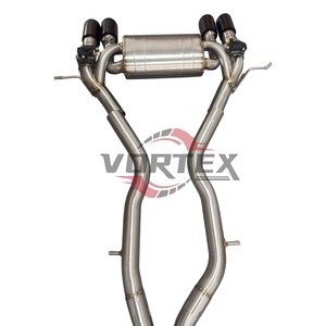 Escape con válvulas de igual longitud de acero inoxidable Vortex Racing para BMW F80 F82 M3 M4 2014 a 2018, silenciador deportivo - Product Image 4