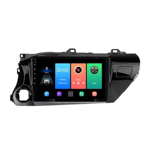 Estéreo de coche con navegación por Radio Android con CarPlay Dsp BT para <span class=keywords><strong>Toyota</strong></span> <span class=keywords><strong>hilux</strong></span> 2015-2020 REPRODUCTOR DE DVD de coche Video 2 Din - Product Image 1