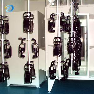 Donanım makine parçaları için anahtar teslim boyama hattı, konveyör ile otomatik püskürtme sistemi, fırın kür, enerji tasarrufu - Product Image 1