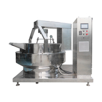 Vente en gros 500L Électromagnétique Chauffé Planétaire Bouilloire À Gaine Griffes De Poulet Cuisson Industrielle Viande Porc Braisé Machine
