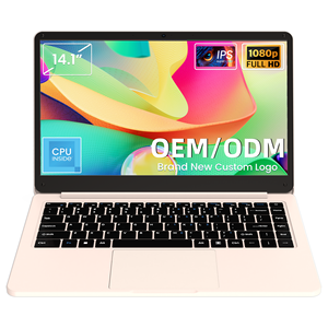 Vente en gros d'usine, nouveau portable Intel N95 Quad-Core 14,1 pouces, 1,7 GHz, SSD, Full HD 16:09, écran IPS, clavier anglais, Windows 11, étudiant - Product Image 1