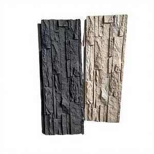 Revestimiento de Pared de Piedra Artificial, Acrílico Impermeable, Superficie Sólida, Moderna, 3D, Imitación Roca, Gran Formato, Cortado a Medida, para Almacenes - Product Image 2