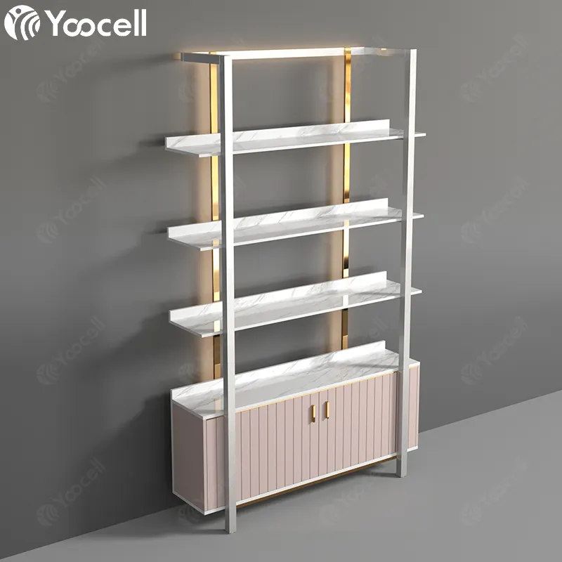 Yoocell, мебель для маникюрного салона, стеллажи для салона красоты, стеллаж для хранения продуктов, полки для магазина, для волос и косметических продуктов, для продажи