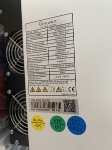 ฟังก์ชัน Zero Export สำหรับเครื่องแปลงไฟฟ้าพลังงานแสงอาทิตย์ Growatt 50kw 60kw แบบสามเฟส รุ่น 60KTL3-X 50KTL3-X 230v 400v แบบเชื่อมต่อกับระบบไฟฟ้า - Product Image 4