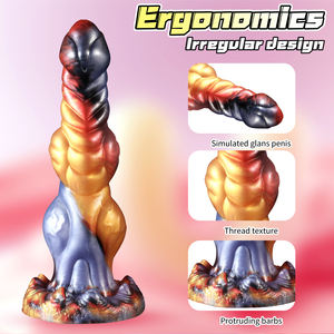 Hete Verkoop Xxl Lichtgevende Siliconen Anale Plug Grote Enorme Wolf Dildo Monster Penis Met Zuignap Voor Vrouwen Masturbatie Seksspeeltjes Winkel - Product Image 3