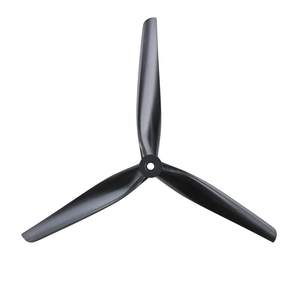 ใบพัด HOT HQProp 8X4X3 - ใยแก้วไนลอน (2CW+2CCW)-8040 3 ใบพัด สีดำ สำหรับโดรน Multirotor X-Class MacroQuad FPV ขนาด 8 นิ้ว - Product Image 4