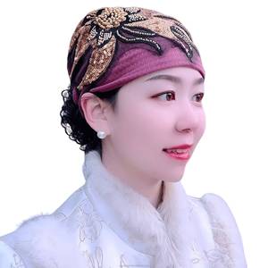 Breathable eco-friendly polyester-cotton Muslim solid color neck scarf, women's headscarf, Islamic hat - Product Image 6