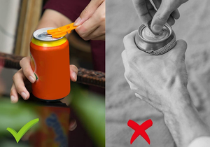 12 unids/<span class=keywords><strong>pack</strong></span> fácil abrelatas portátil bebida cerveza Cola abridor de bebidas - Product Image 2