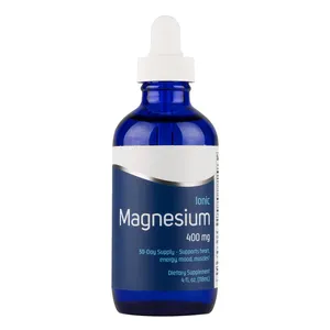 Flüssige ionische Magnesium tropfen Herz gesundheit Ruhige Stimmung Schlaf energie Private Label Magnesium Liquid Drops Supplement