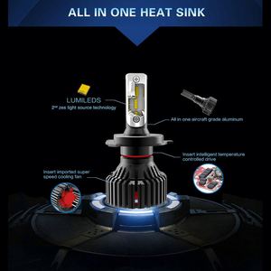 8000lm auto automobile T8 H7 H11 9006 projecteur voiture mazda 6 vélo 12w moto led ampoules de phares - Product Image 4