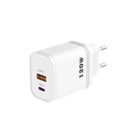 Chargeur rapide 120W de haute qualité avec prise UK, EU, US et adaptateur de chargeur USB-C et USB, adaptateur secteur USB-C 120W avec prise UK pour chargeur