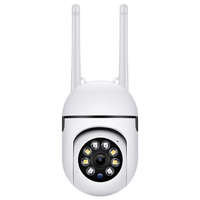 Caméra de sécurité A7 avec vision nocturne couleur, zoom optique 10x, CMOS, intérieur/extérieur, interphone bidirectionnel, sans fil, HD, Wifi, petite caméra