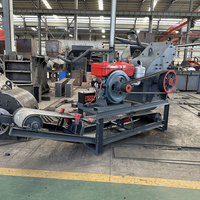 Concasseur à marteaux mobile de haute qualité pour déchets de roche et de construction, petite machine à fabriquer du sable à marteaux