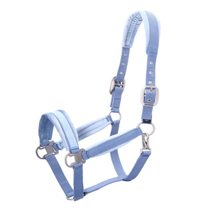 Harnais de cheval en polaire douce rembourrée, chaud et confortable, réglable, pour l'équitation en écurie - Product Image 3