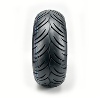 Ban Skuter Motor 120/70-10 Depan Belakang Tubeless Kualitas Premium Karet Campuran Nylon Baja Berlapis Tugas Berat