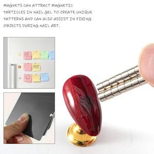 Imanes de Neodimio N52 en Forma de Bola, Cortaúñas Acrílicos, Medidor de Longitud de Uñas Artificiales, Imanes para Refrigerador - Product Image 5