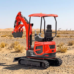 Mini Excavadora de 2 Toneladas en Oferta, Giro Cero, Pequeña Excavadora con Certificación CE y EPA para Construcción Urbana y Renovación Interior - Product Image 1
