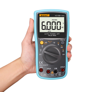 VC 15B+ มัลติมิเตอร์แบบดิจิตอล True-rms ปรับช่วงอัตโนมัติ 6000 ค่า พร้อมความแม่นยำสูง - Product Image 4