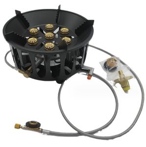 เตาแก๊สและเตาไฟฟ้าสำหรับแคมป์ปิ้งในบ้าน7เตาก๊าซโพรเพนแก๊สผสมกับการทำอาหาร - Product Image 2