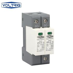 อุปกรณ์ป้องกันไฟกระชาก SPD 40KA 20KA V 400V 1000V 800V 2P 3P ป้องกันแรงดัน60KA จากแสงอาทิตย์ PV - Product Image 5