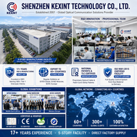 Kabel Jumper Patch Cord Optik KEXINT Factory 24 Fiber Single Mode OS2 Duplex LC ke LC UPC Low Loss Breakout