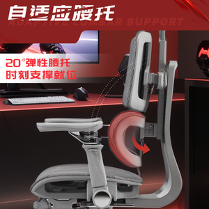 Ergonomic Office Chair Mesh Backrest Swivel Tilting Chair For Home Office Use - Product Image 5