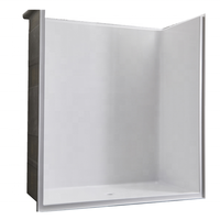 Salle de bain en acrylique cabine de douche surround kit de mur drap de douche panneau mural