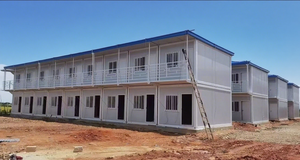 Tragbare Versand behälter Häuser feuerfest abnehmbar für Bürogebäude Wohnzimmer Hotel Outdoor Villa Sandwich Panel - Product Image 5