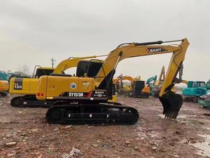 Excavadoras SANY 155 Usadas en Venta, Máquina de Construcción de Segunda Mano, Excavadoras de Orugas - Product Image 4