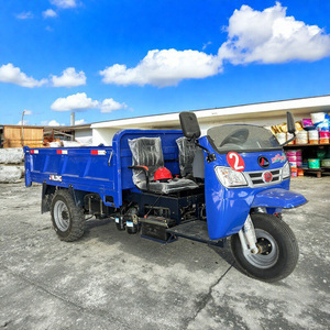 Kargo tiga roda terbuka sepeda motor Diesel minyak bermotor penumpang memuat kendaraan industri truk transportasi 3000kg - Product Image 3