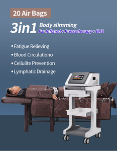 Machine à air professionnelle Gua Sha Drainage lymphatique Réseau de dispositifs de drainage lymphatique du visage pour la désintoxication ionique - Product Image 5