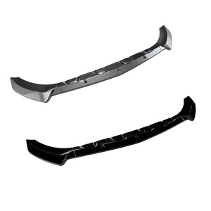 Lèvre de pare-chocs avant Mercedes-Benz GLC-Class 2016-2019 Noir piano Texture fibre de carbone Matériau ABS - Product Image 5