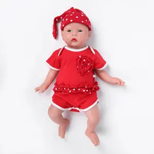 20 inch Vivid Reborn Baby Dolls Lifelike Newborn Doll Soft Silicone
