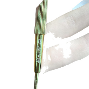Engravable brass acupressure probe, manual acupressure <b>massage</b> stick. - Product Image 4