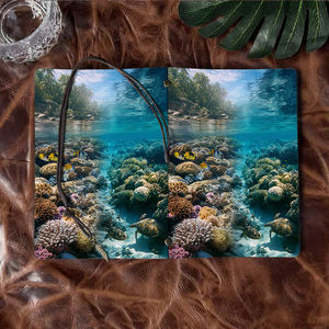 PU Beautiful A6 Journal Retro Motifs <span class=keywords><strong>Super</strong></span> Thick Perfecto para la planificación de proyectos de oficina y el regalo del Día del Padre con Fish <span class=keywords><strong>Cora</strong></span> - Product Image 6